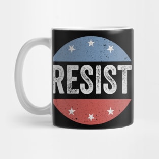 Resist-USA-Flag-Retro Mug